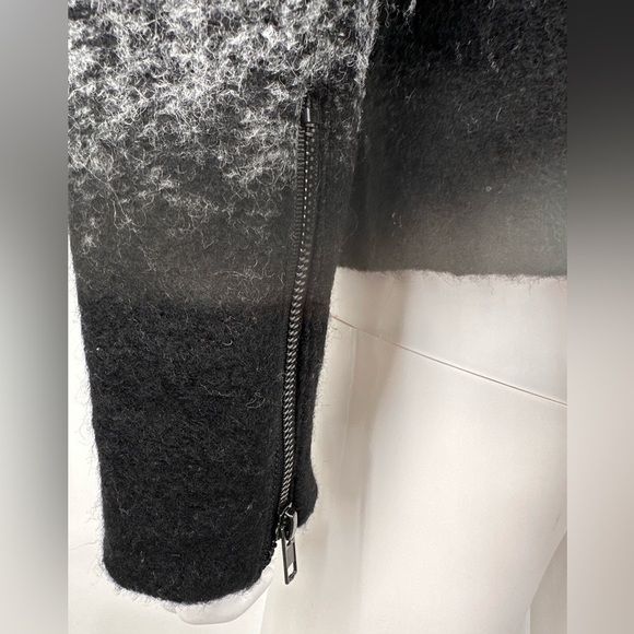 BB Dakota Tri-Tone Wool Blend Moto Style Jacket - Picture 5 of 10